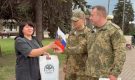 В ДНР военнослужащие группировки «Центр» провели праздничную акцию ко Дню России