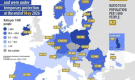 Eurostat: в мае число беженцев из Украины увеличилось в 22 из 26 стран ЕС