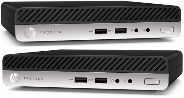 HP ProDesk 405 G4 — настольные мини-ПК с процессорами AMD Ryzen